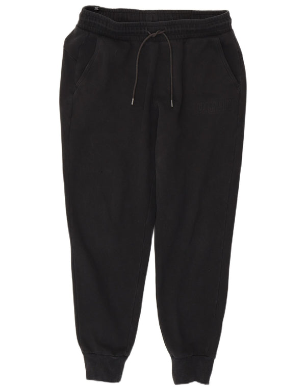 Puma Mens Tracksuit Trousers Joggers Large Black Cotton