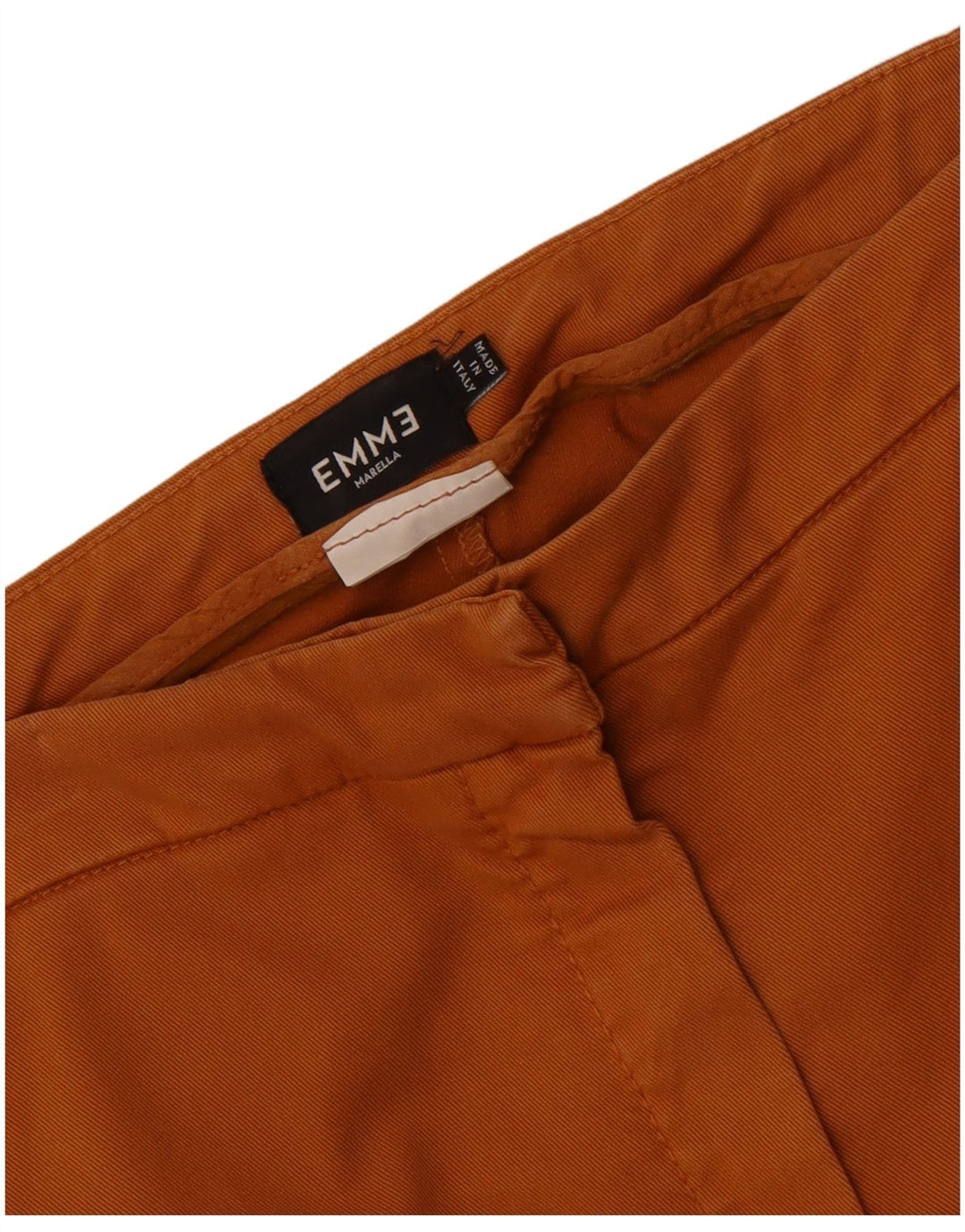 Marella Womens EMME Bootcut Chino Trousers W30 L26 Orange