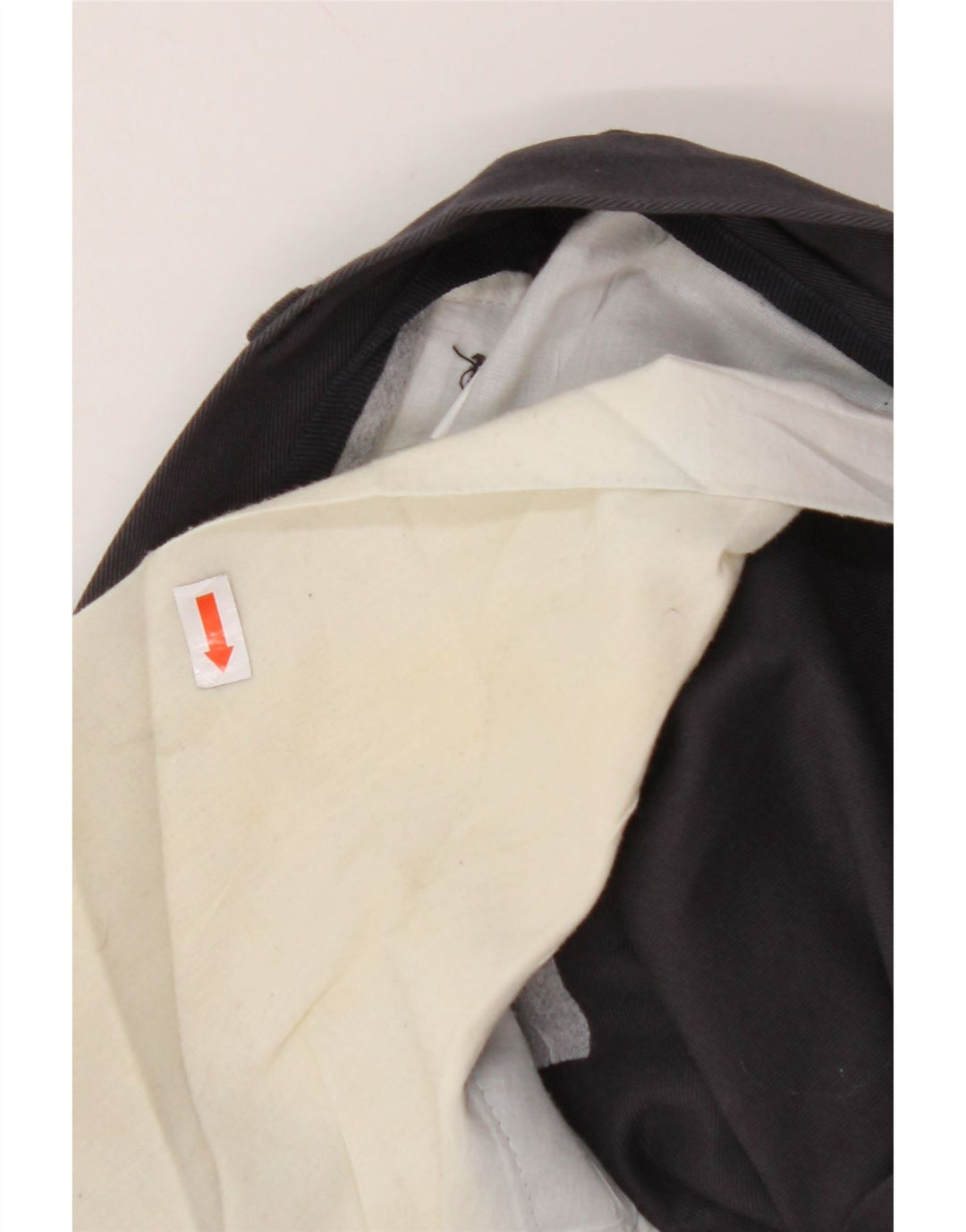 IZOD Mens Slim Fit Chino Trousers W30 L30 Navy Blue Cotton