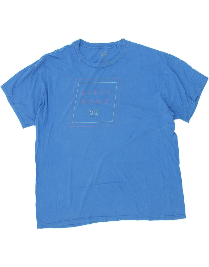 BILLABONG Mens Graphic T-Shirt Top XL Blue Cotton | Vintage Billabong | Thrift | Second-Hand Billabong | Used Clothing | Messina Hembry 