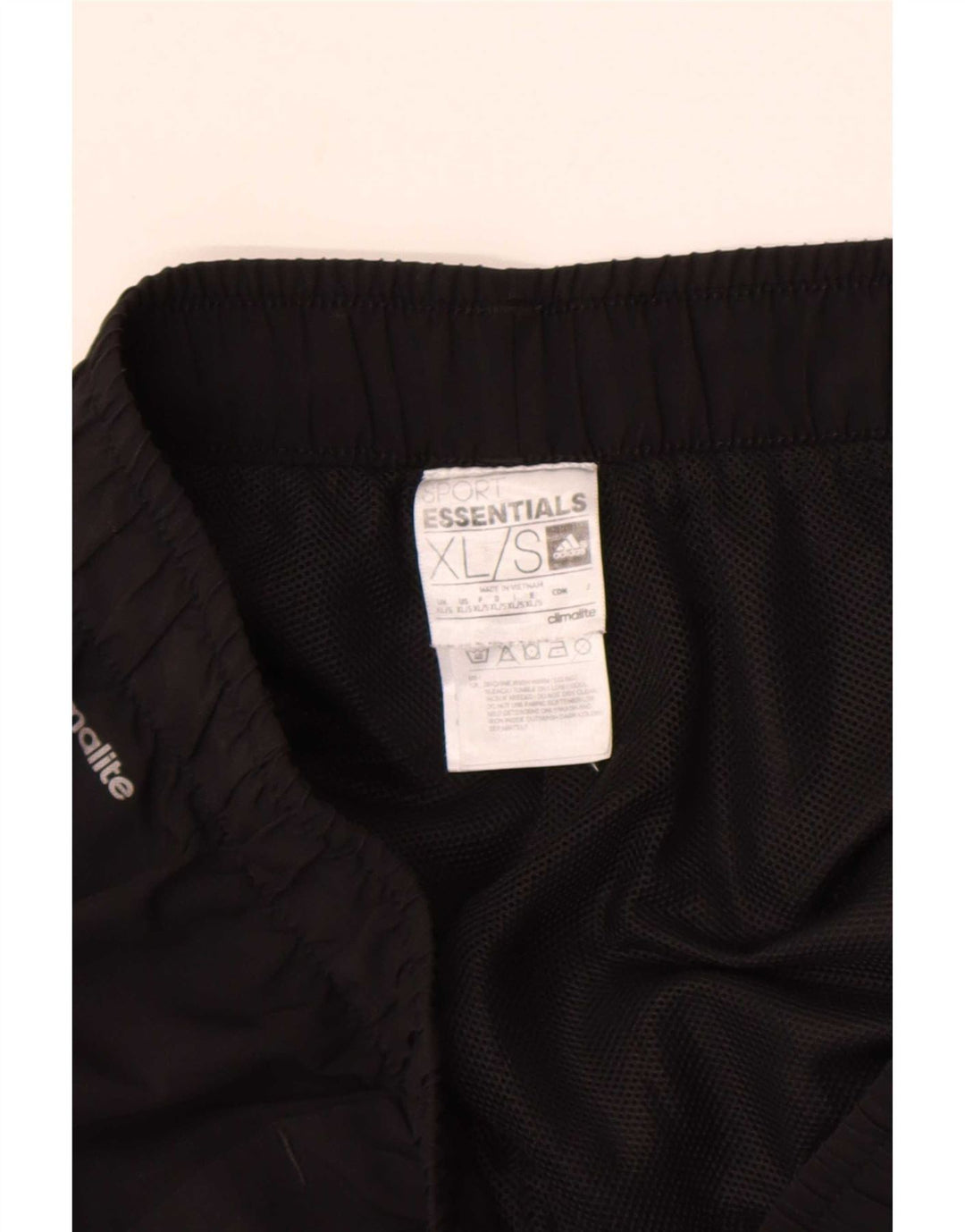 Adidas Mens Climalite Tracksuit Trousers XL Black Polyester