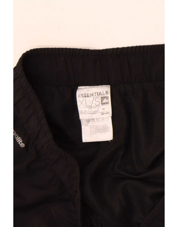 Adidas Mens Climalite Tracksuit Trousers XL Black Polyester