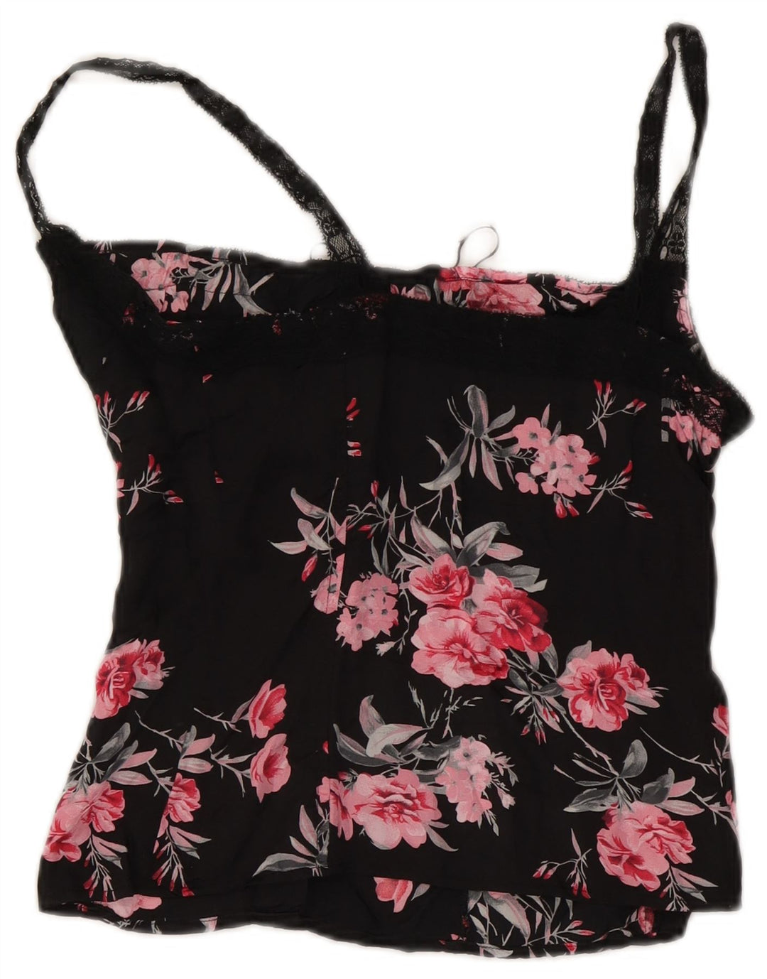 Max & Co. Womens Corset Top UK 12 Medium Black Floral