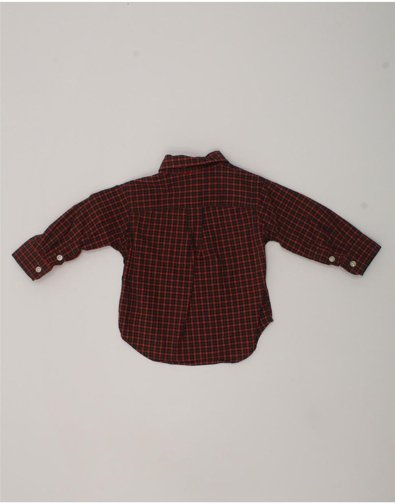 POLO RALPH LAUREN Baby Boys Shirt 6-9 Months Red Check Cotton | Vintage Polo Ralph Lauren | Thrift | Second-Hand Polo Ralph Lauren | Used Clothing | Messina Hembry 