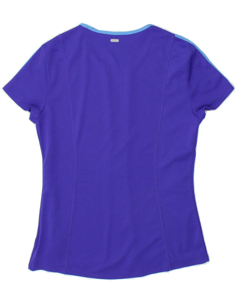 ADIDAS Womens Climalite T-Shirt Top UK 8/10  Small Purple Polyester Vintage Adidas and Second-Hand Adidas from Messina Hembry 
