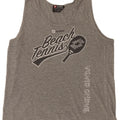 Lotto Mens Graphic Vest Top Medium Grey Flecked