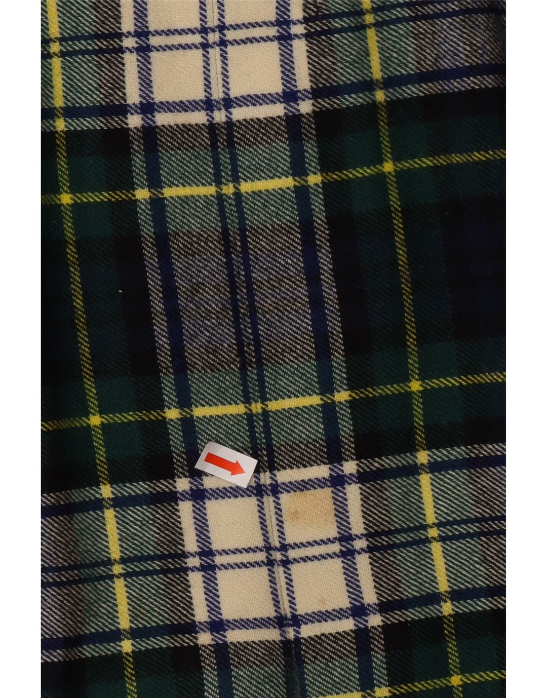 VINTAGE Womens A-Line Skirt W26 Small Green Plaid Vintage Vintage and Second-Hand Vintage from Messina Hembry 