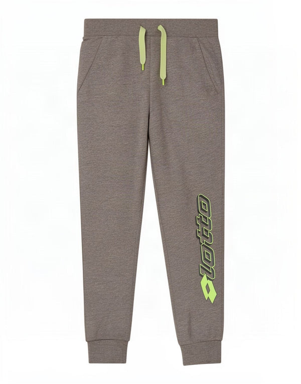 Lotto Womens Graphic Tracksuit Trousers Joggers UK 10 Small Grey Cotton