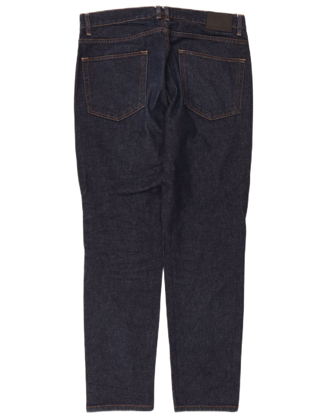 Zara Mens Slim Jeans EU 46 XL W36 L31 Navy Blue