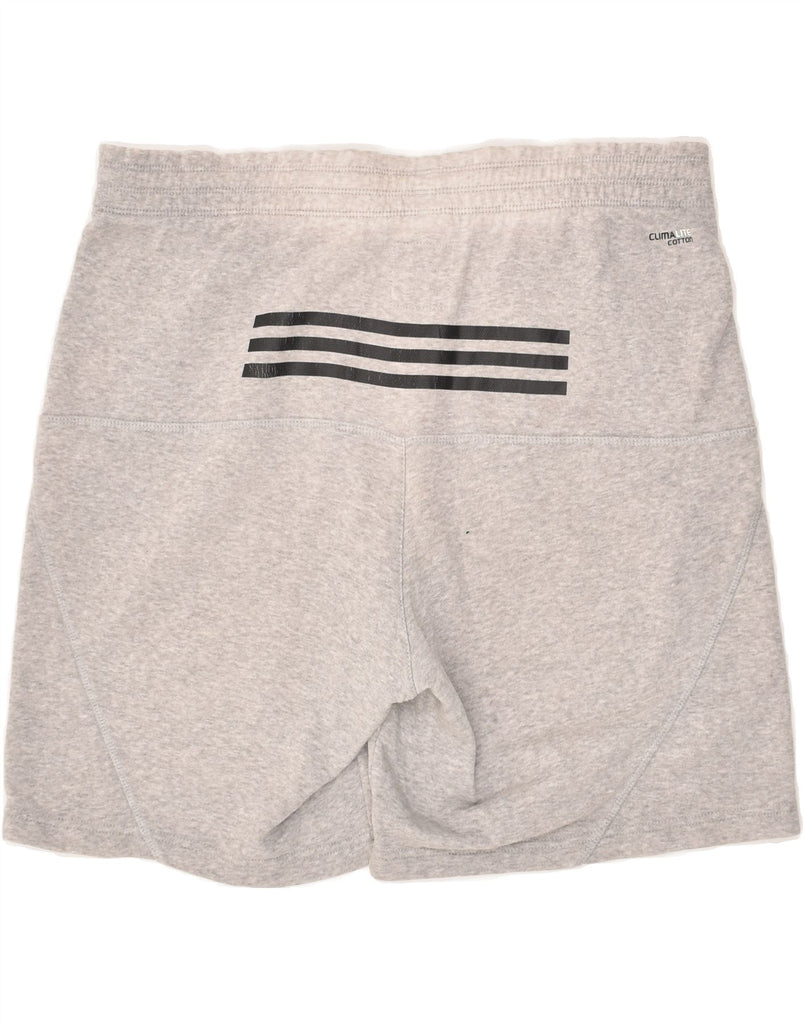 ADIDAS Mens Sport Shorts Large Grey Cotton | Vintage Adidas | Thrift | Second-Hand Adidas | Used Clothing | Messina Hembry 