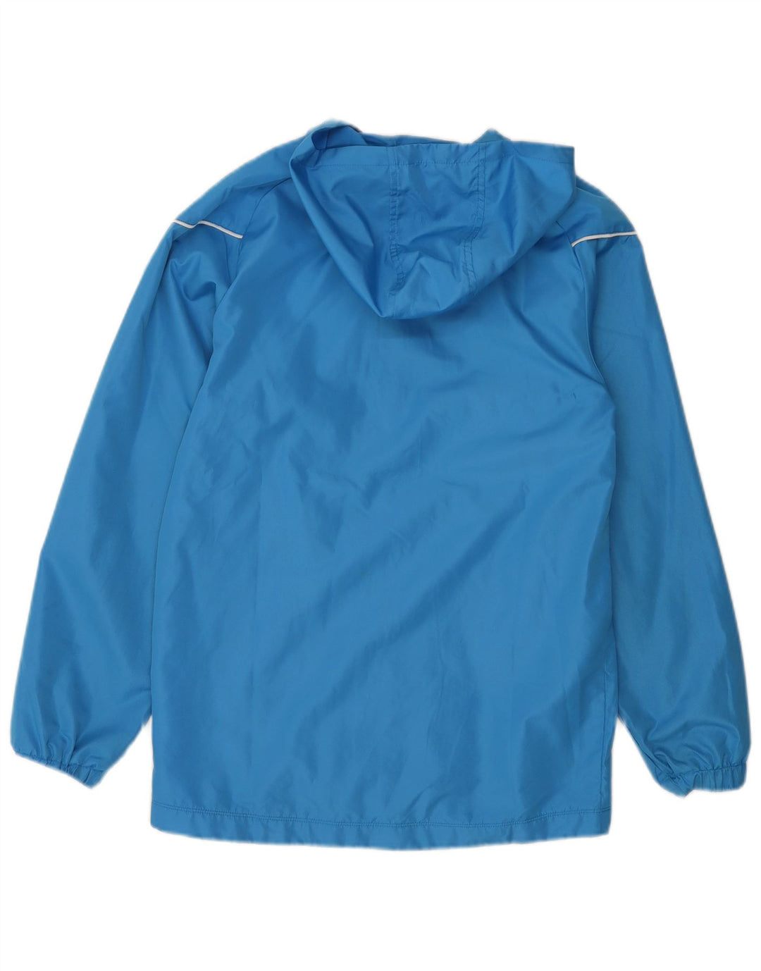 UMBRO Boys Hooded Tracksuit Top Jacket 13-14 Years XL Blue Polyester