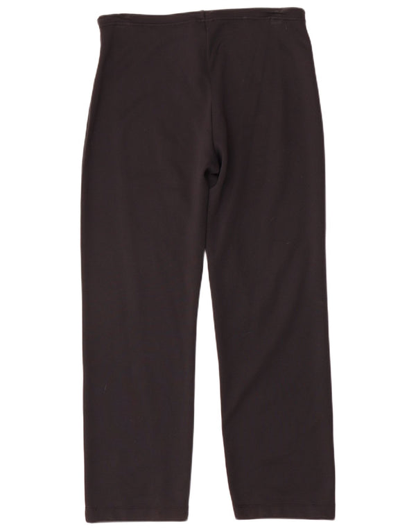 Asics Womens Tracksuit Trousers UK 16 Large Black Polyamide