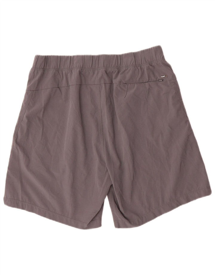 HURLEY Mens Sport Shorts Large  Grey Polyester