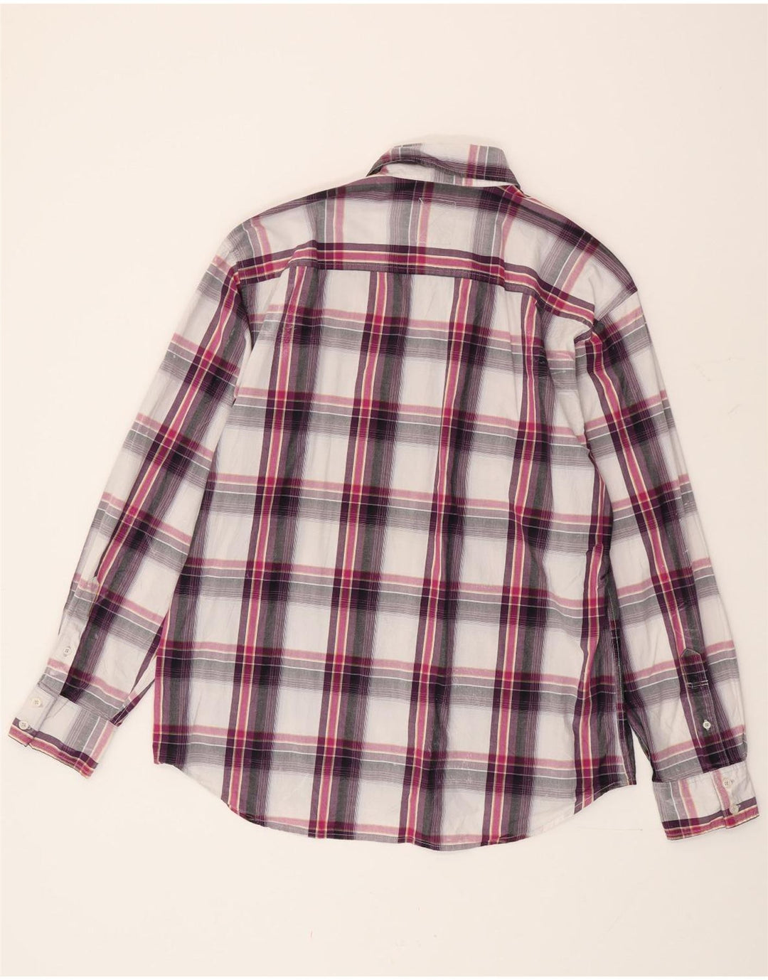 Tom Tailor Mens Shirt XL Multicoloured Check Cotton