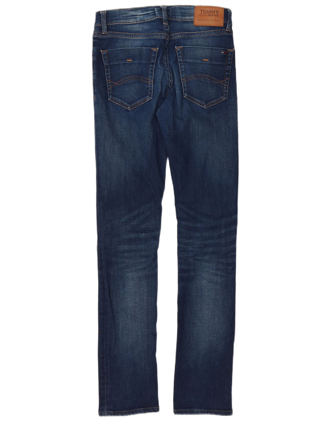 Tommy Hilfiger Mens Slim Jeans W29 L36 Navy Blue Cotton