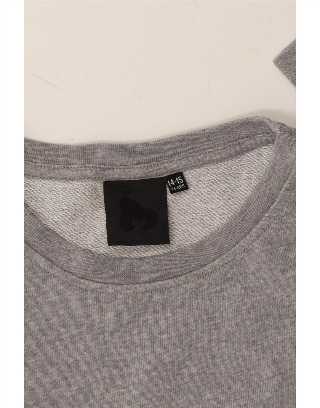 MONEY Boys Graphic Sweatshirt Jumper 14-15 Years Grey Cotton Vintage Money and Second-Hand Money from Messina Hembry 