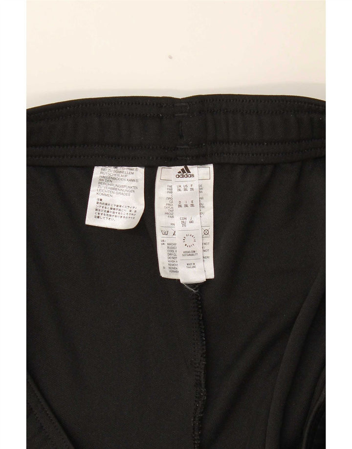 Adidas Mens Aeroready Tracksuit Trousers 2XL Black Polyester