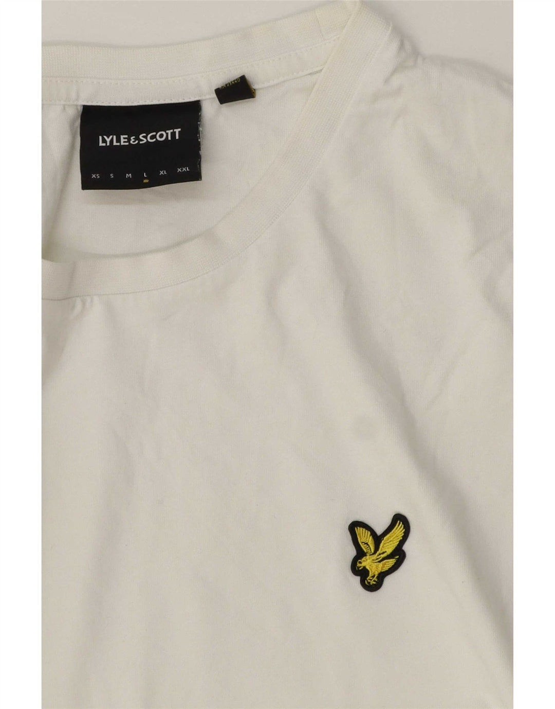 Lyle & Scott Mens T-Shirt Top Large White