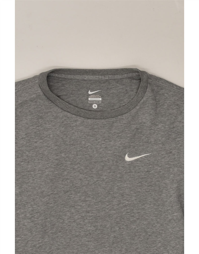 NIKE Mens Sweatshirt Jumper Small Grey Cotton | Vintage Nike | Thrift | Second-Hand Nike | Used Clothing | Messina Hembry 