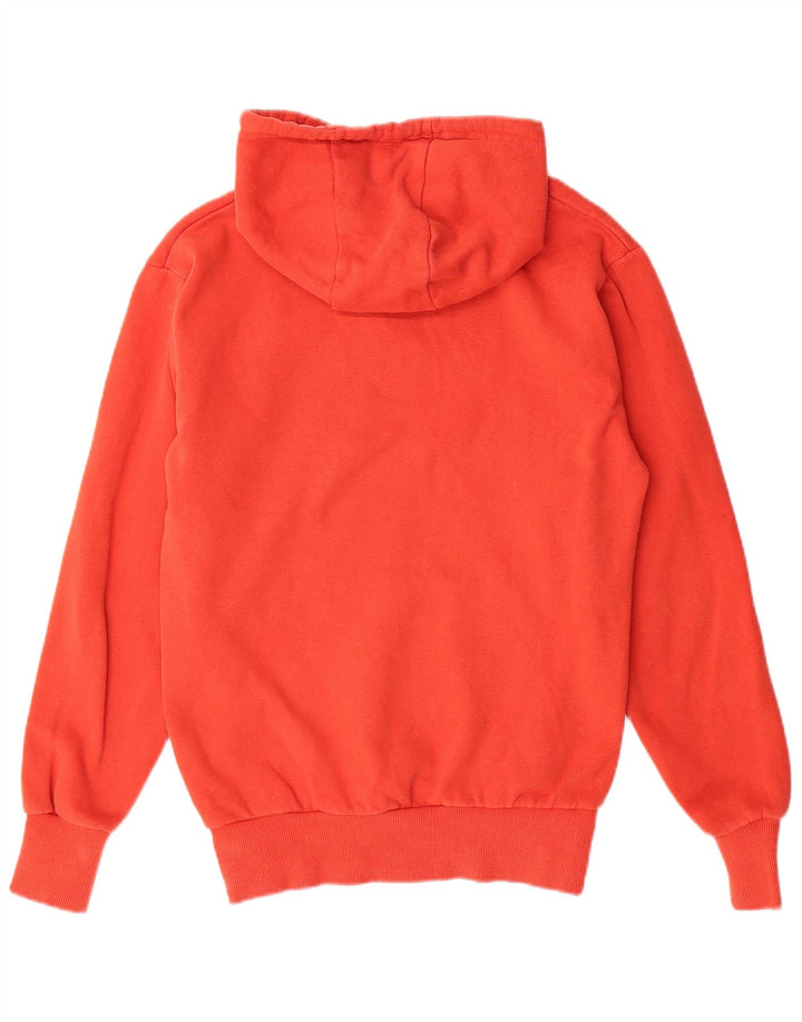 ELLESSE Mens Graphic Hoodie Jumper XS Red Cotton
