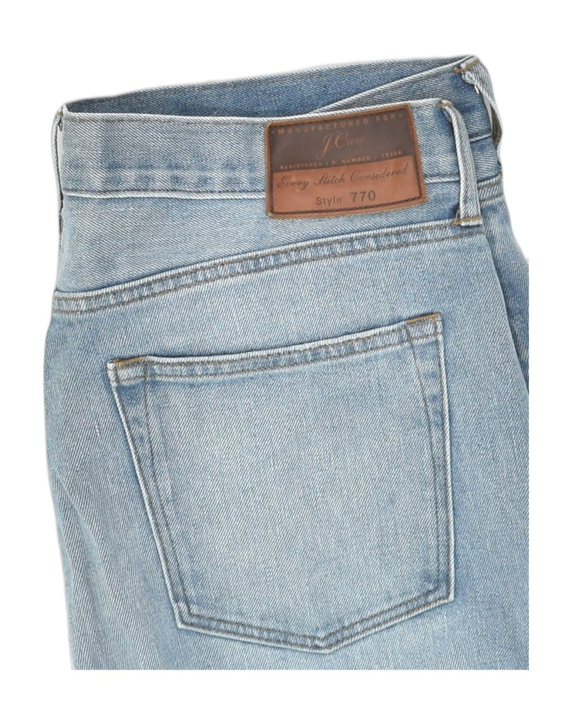 J. CREW Womens Straight Jeans W34 L32  Blue Cotton | Vintage J. Crew | Thrift | Second-Hand J. Crew | Used Clothing | Messina Hembry 