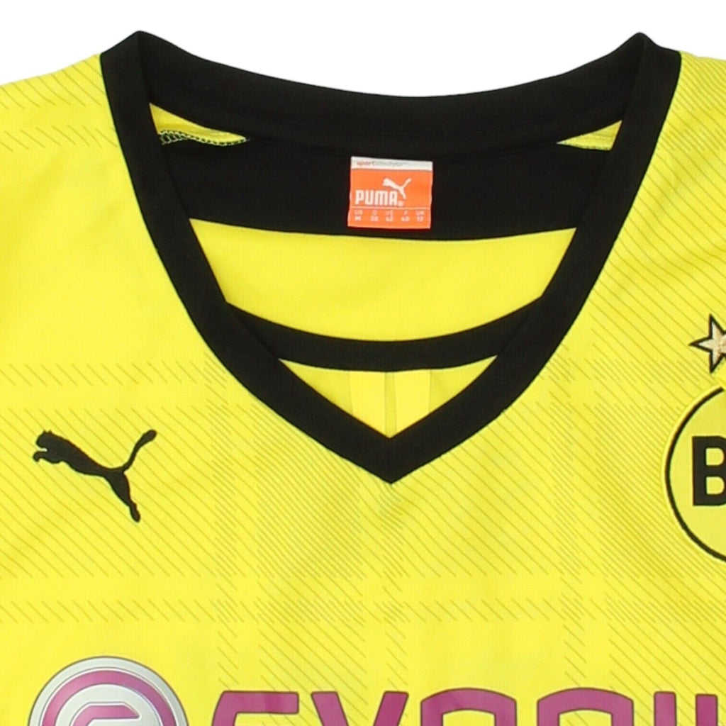 Borussia Dortmund 2013-14 Puma Boys Home Shirt | Football Kids Sportswear VTG | Vintage Messina Hembry | Thrift | Second-Hand Messina Hembry | Used Clothing | Messina Hembry 