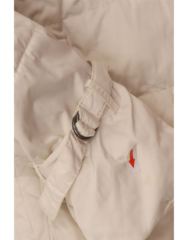 Marlboro Classics Womens Padded Coat EU 46 XL White Polyester