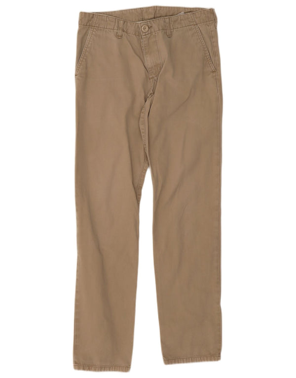 Carhartt Mens Slim Chino Trousers W31 L32 Beige Cotton