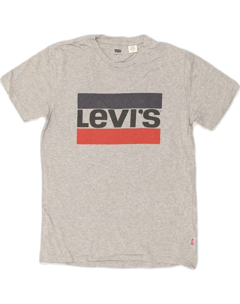 LEVI'S Mens Graphic T-Shirt Top Small Grey | Vintage Levi's | Thrift | Second-Hand Levi's | Used Clothing | Messina Hembry 