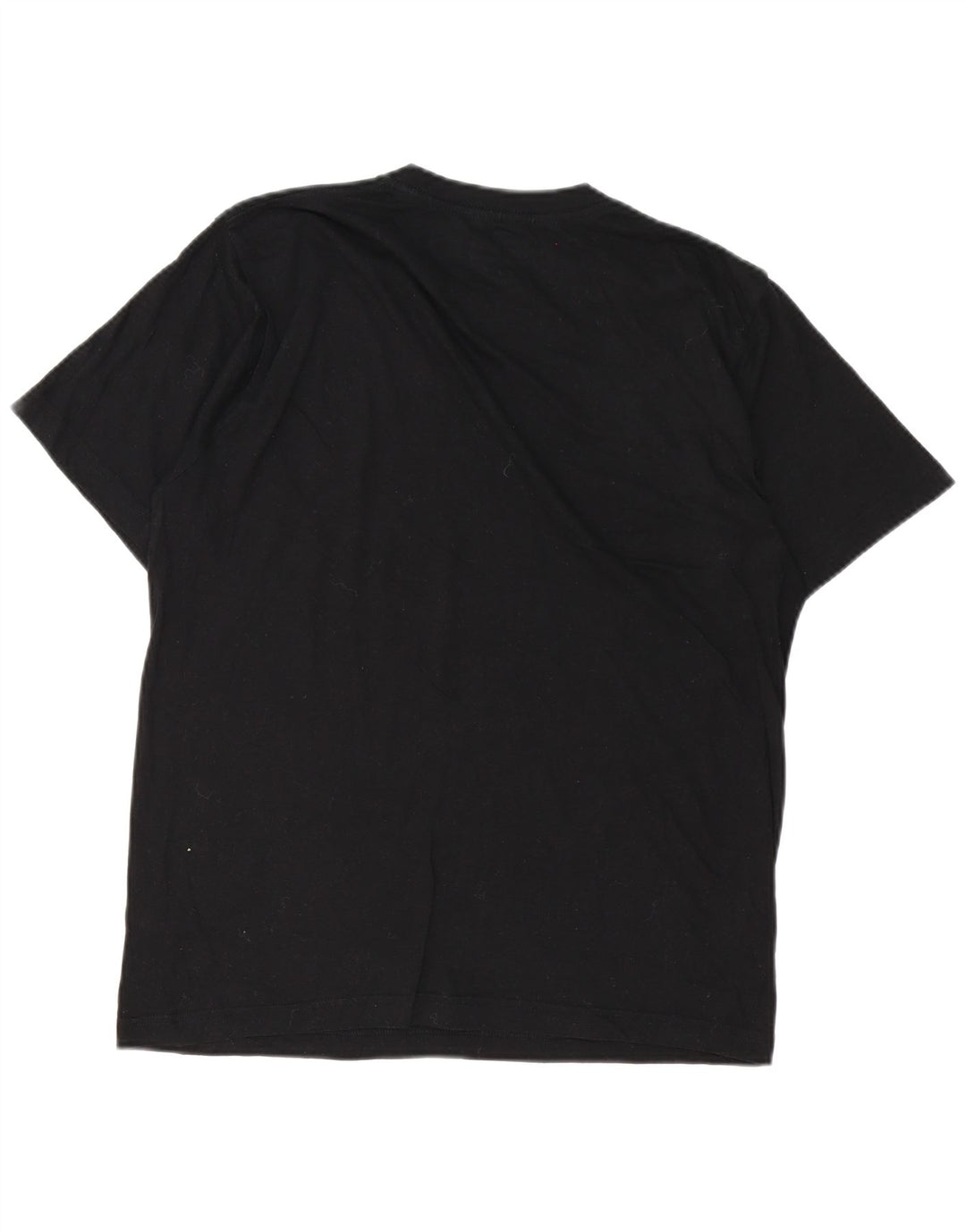 Reebok Mens T-Shirt Top Large Black Cotton