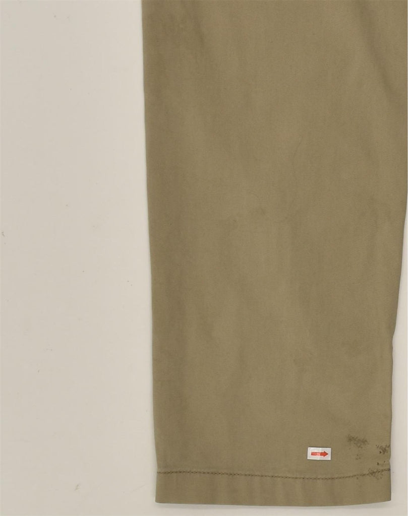 NAUTICA Mens Straight Chino Trousers W32 L32 Khaki Cotton | Vintage Nautica | Thrift | Second-Hand Nautica | Used Clothing | Messina Hembry 