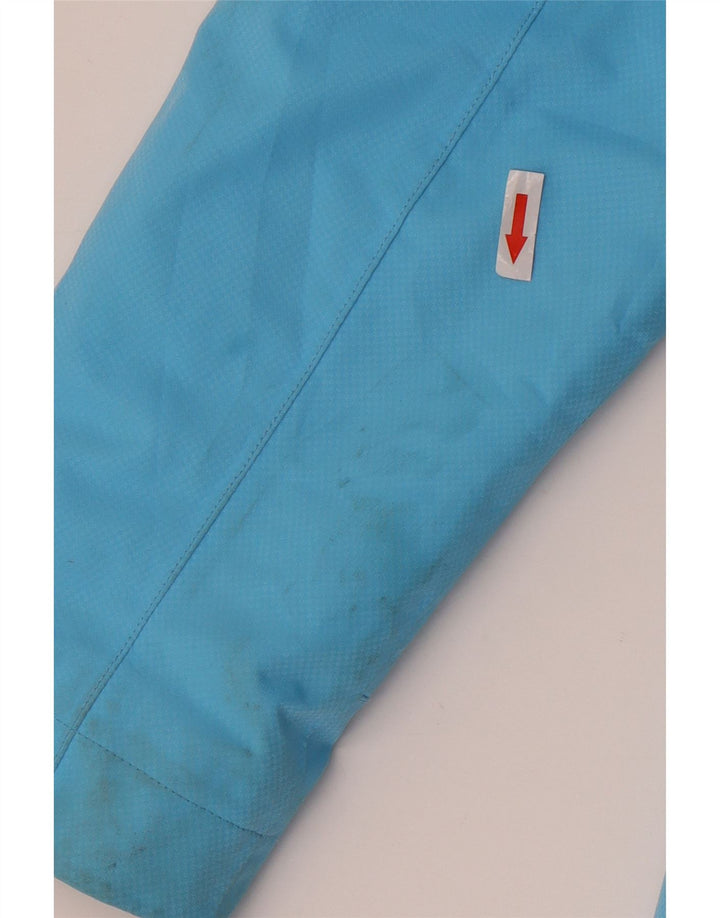 Salomon Womens Hooded Ski Jacket UK 14 Medium Blue Polyester