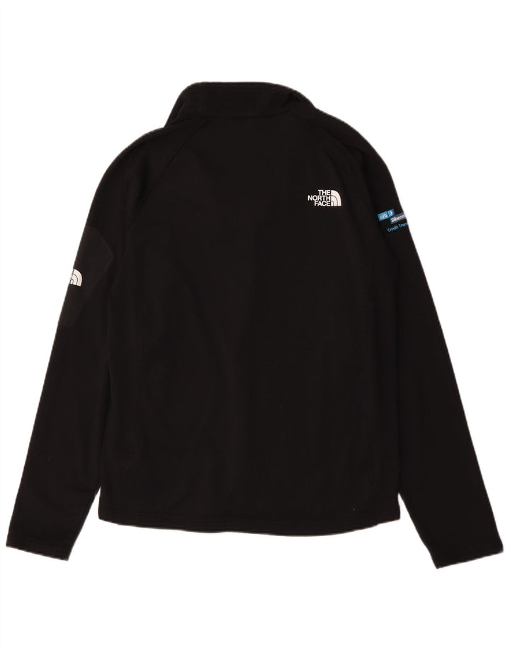 The North Face Mens Tracksuit Top Jacket Medium Black Polyester