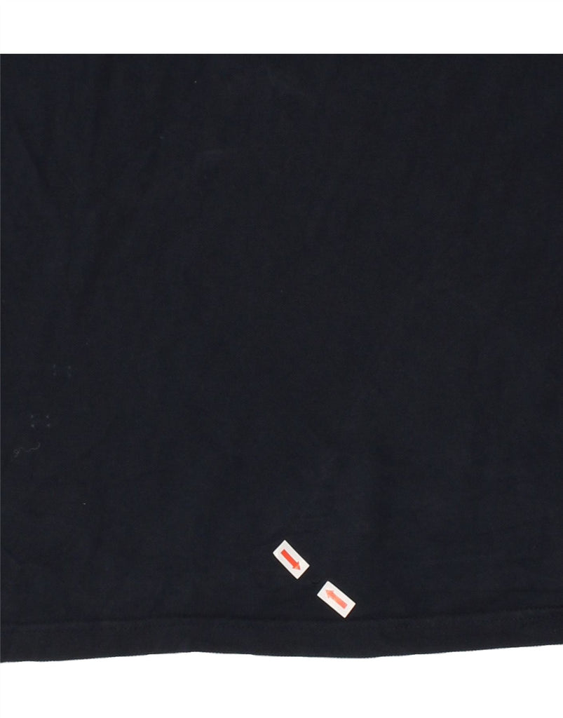 SERGIO TACCHINI Mens Polo Shirt Small Navy Blue Cotton | Vintage Sergio Tacchini | Thrift | Second-Hand Sergio Tacchini | Used Clothing | Messina Hembry 