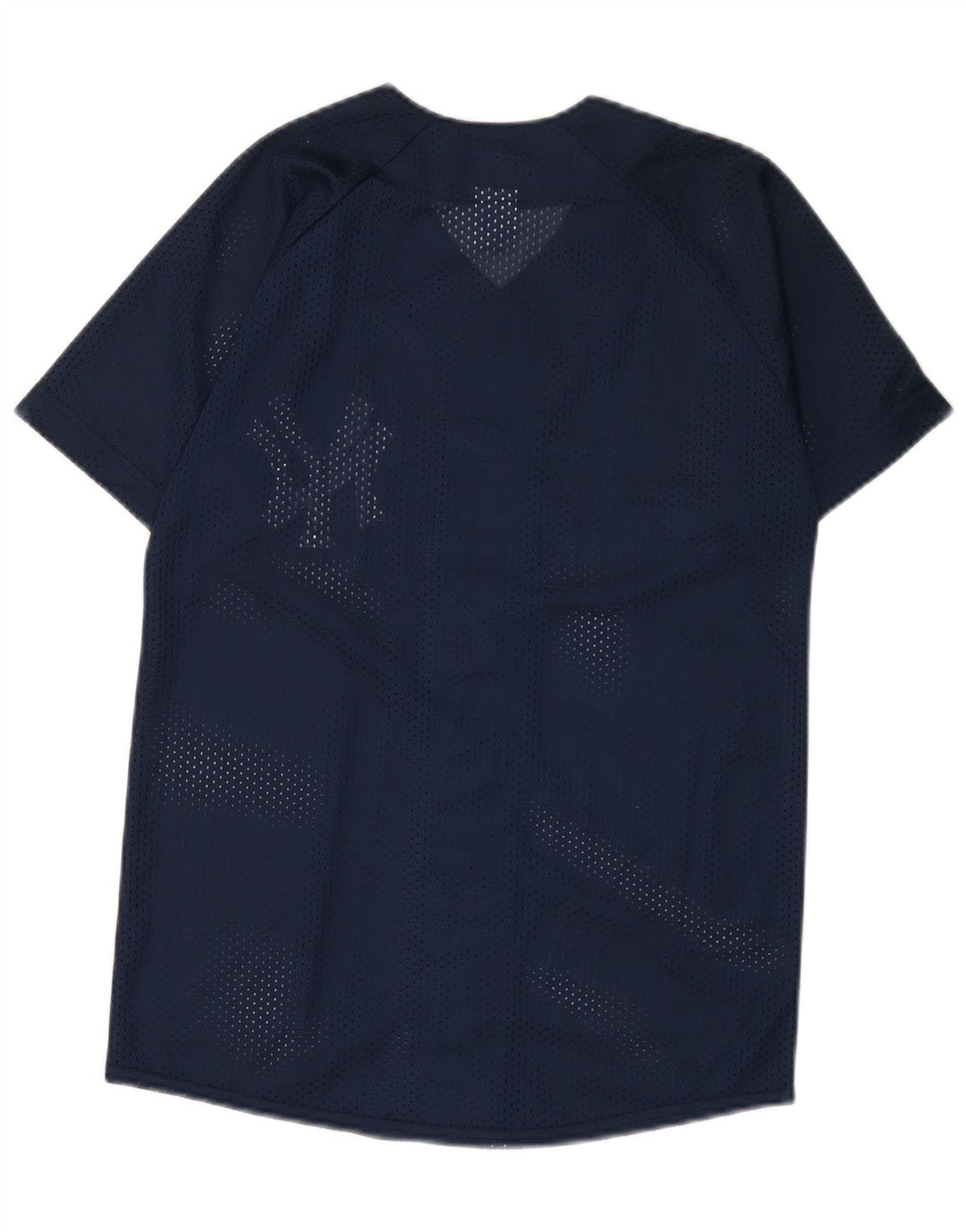 RUSSELL ATHLETIC Boys Jersey Top 13-14 Years Large Navy Blue