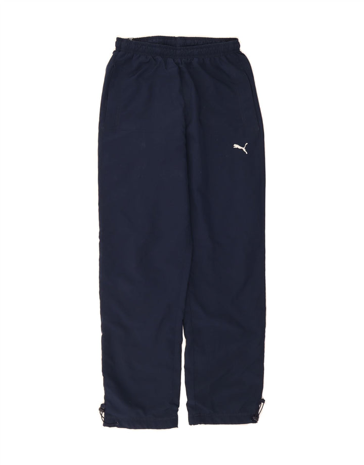 PUMA Mens Tracksuit Trousers Small  Navy Blue Vintage Puma and Second-Hand Puma from Messina Hembry 