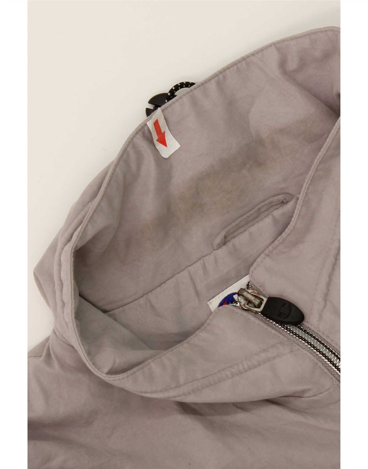 Champion Mens Rain Jacket UK 42 XL Grey Colourblock Polyester