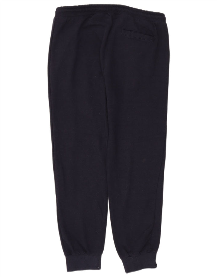 Umbro Mens Tracksuit Trousers Joggers Large Navy Blue Cotton