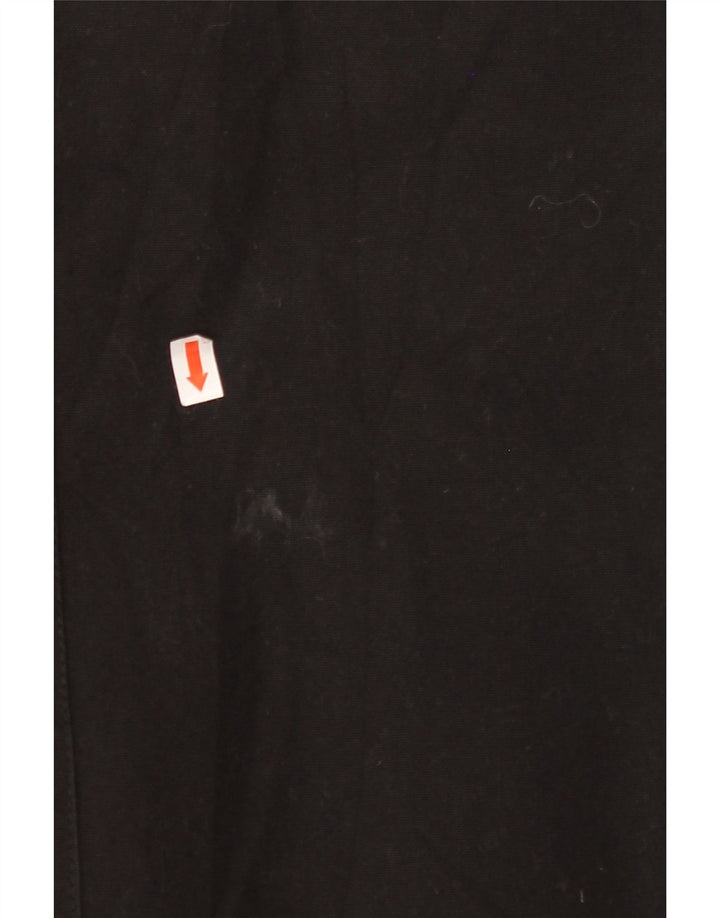 EDDIE BAUER Womens Windbreaker Coat UK 14 Medium Black Cotton Vintage Eddie Bauer and Second-Hand Eddie Bauer from Messina Hembry 
