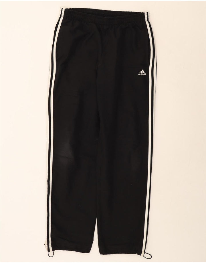 ADIDAS Mens Tracksuit Trousers Medium  Black Polyester
