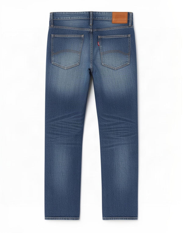 Tommy Hilfiger Mens Ryan Straight Jeans W34 L30 Blue Cotton