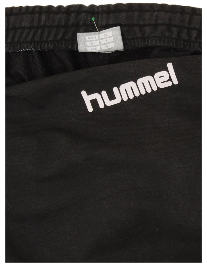 HUMMEL Mens Tracksuit Trousers Joggers XL  Black