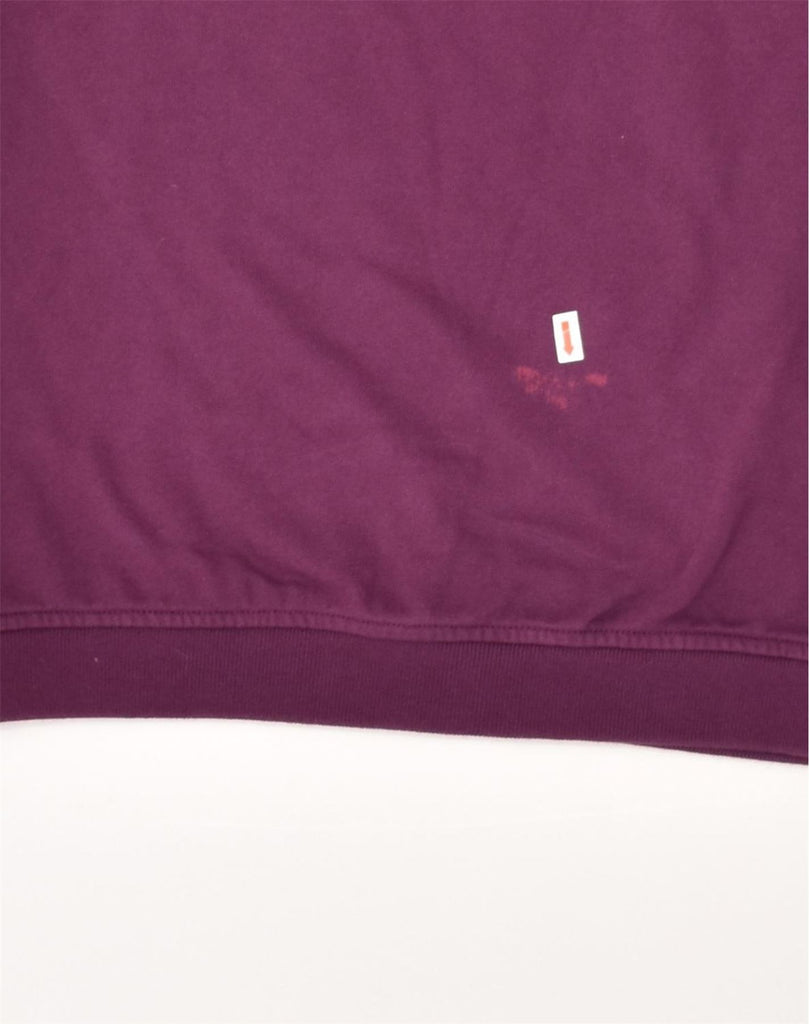 TED BAKER Mens Graphic Sweatshirt Jumper Size 2 Small Purple Cotton | Vintage Ted Baker | Thrift | Second-Hand Ted Baker | Used Clothing | Messina Hembry 