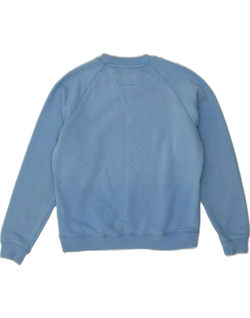 JACK WILLS Womens Oversized Sweatshirt Jumper UK 8 Small Blue Cotton Vintage Jack Wills and Second-Hand Jack Wills from Messina Hembry 