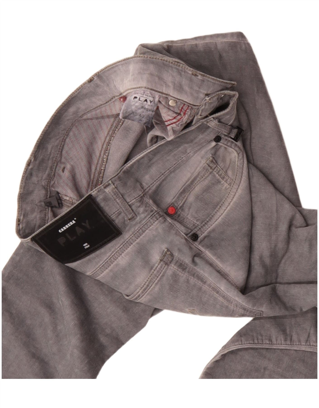 Carrera Mens Slim Jeans W31 L34 Grey Cotton