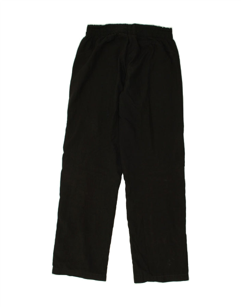 PUMA Womens Tracksuit Trousers UK 12 Medium Black | Vintage Puma | Thrift | Second-Hand Puma | Used Clothing | Messina Hembry 