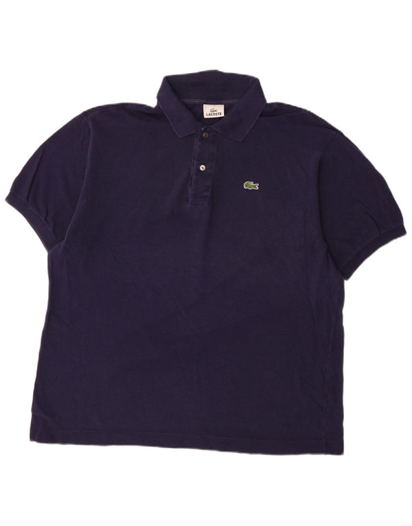 Lacoste Mens Polo Shirt  Size 7 2XL Navy Blue
