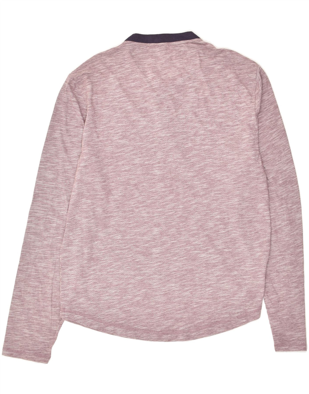 PENGUIN Mens Top Long Sleeve Medium Pink Pinstripe | Vintage Penguin | Thrift | Second-Hand Penguin | Used Clothing | Messina Hembry 
