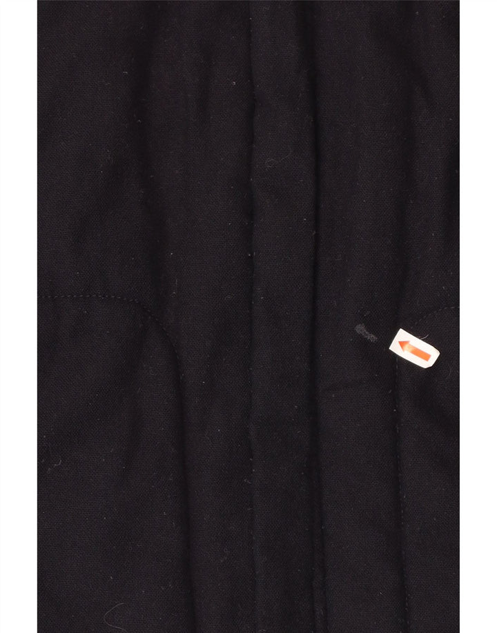 TED BAKER Mens Padded Gilet Size 3 Medium Navy Blue Virgin Wool