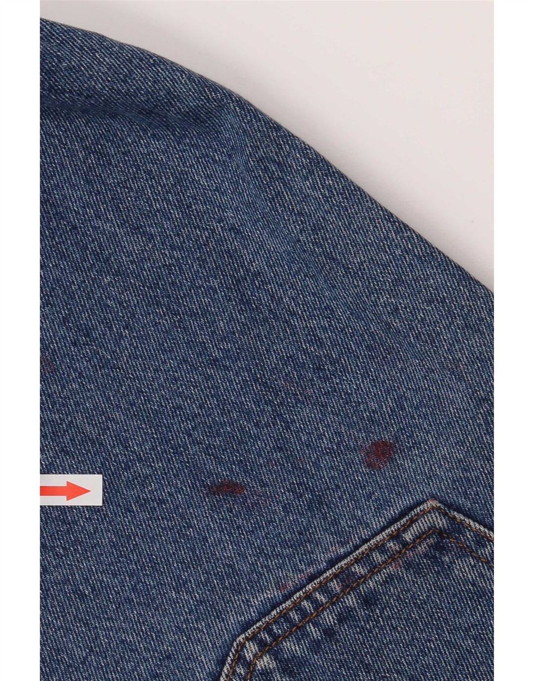 Lee Cooper Mens Straight Jeans W38 L32 Blue Cotton